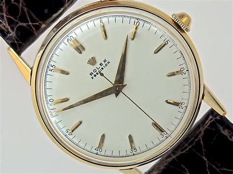 gold rolex 1950s value|1950 rolex watch value.